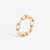 Bague chaîne gourmette Benjamin
