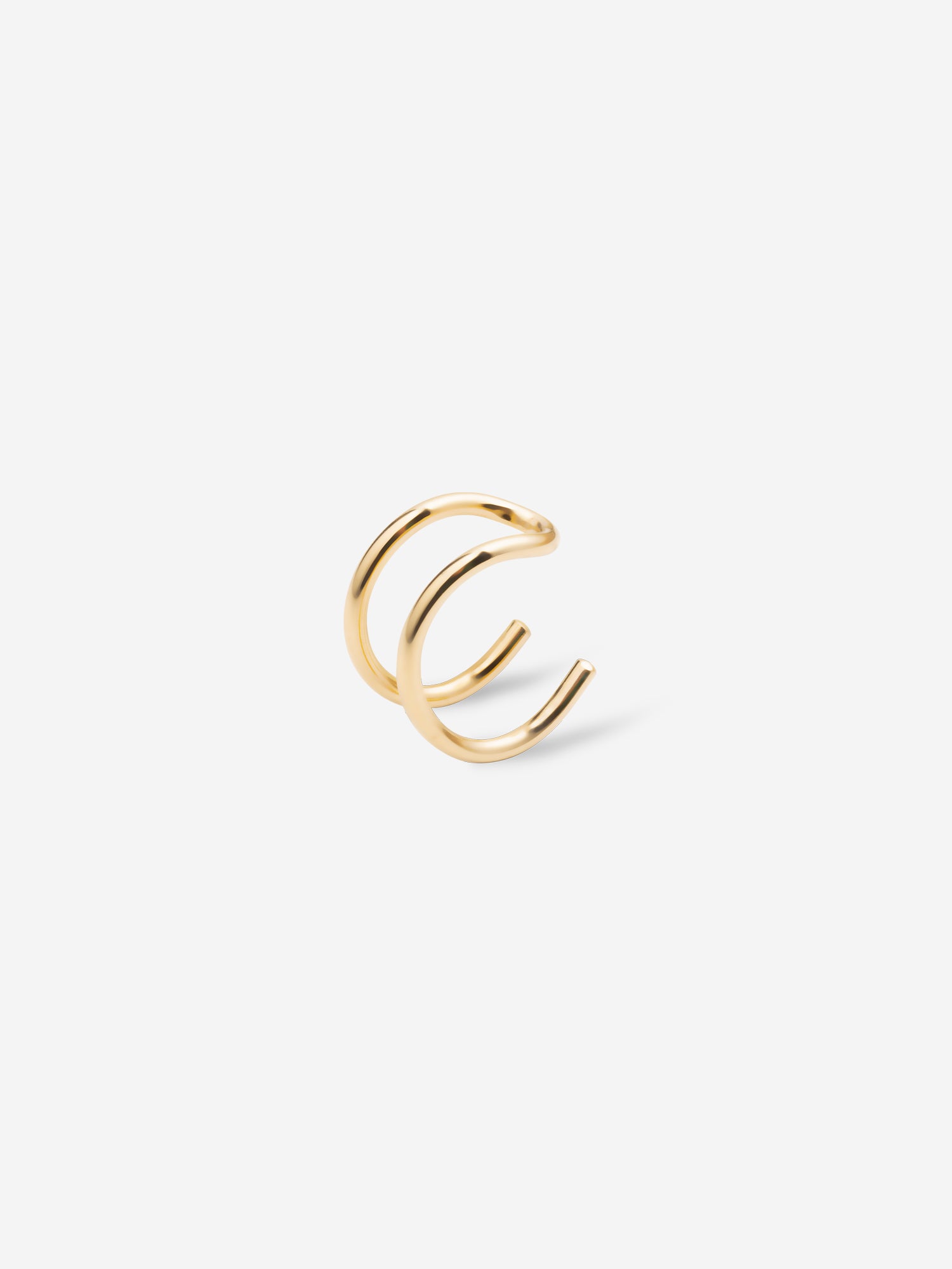 bague d'oreille effet double anneau