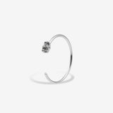 Bague fine Jules argent - Gris