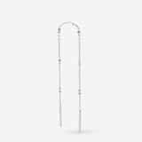Boucle lacet Loïc argent