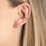 Bijou d'oreille Lucas argent