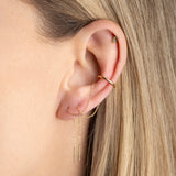 Bijou d'oreille Lucas argent