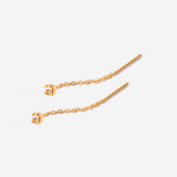 Boucles chaîne Marius - Champagne