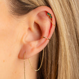 Back Ear - chaîne complémentaire simple argent