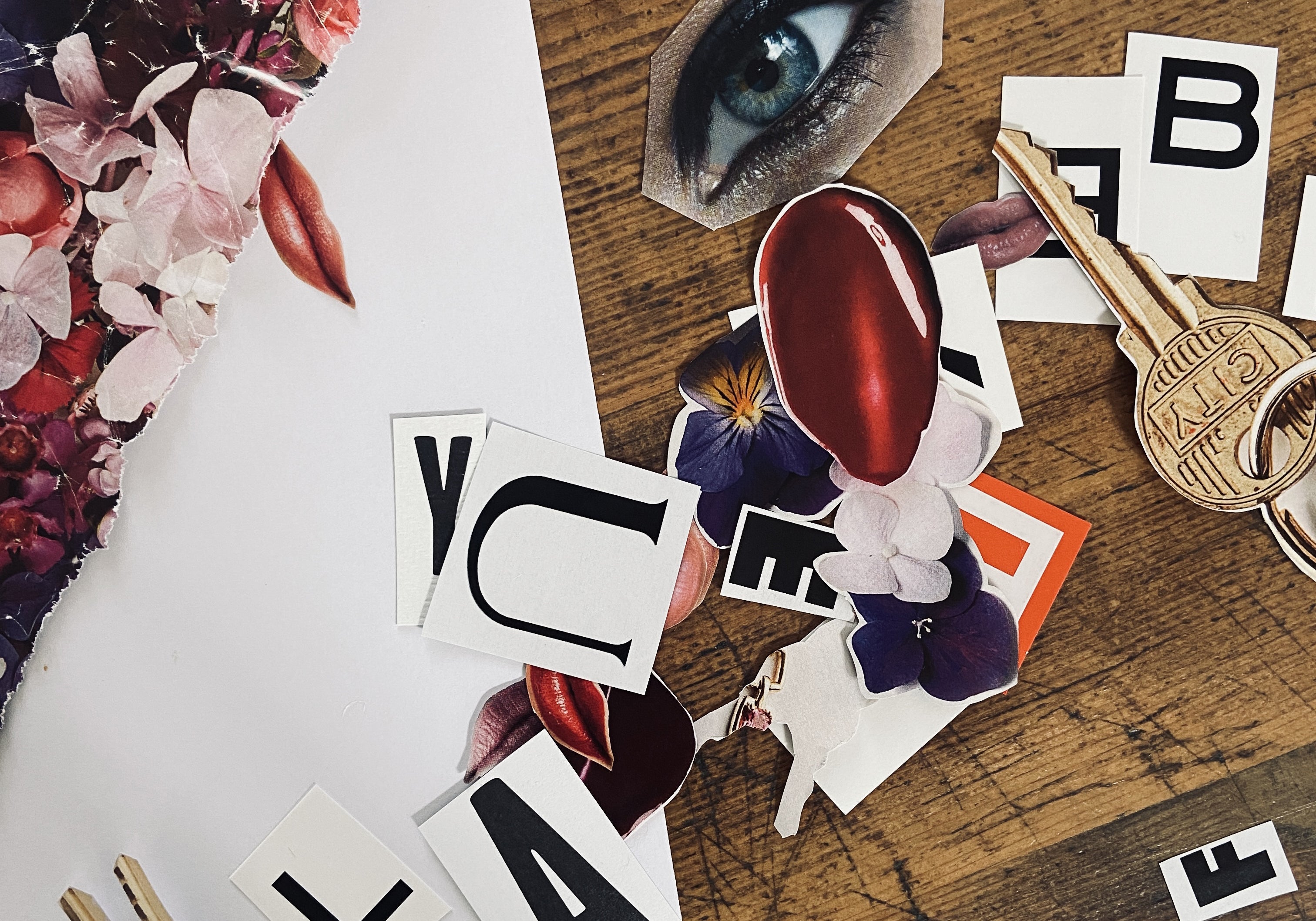 Collage floral, la nouvelle histoire
