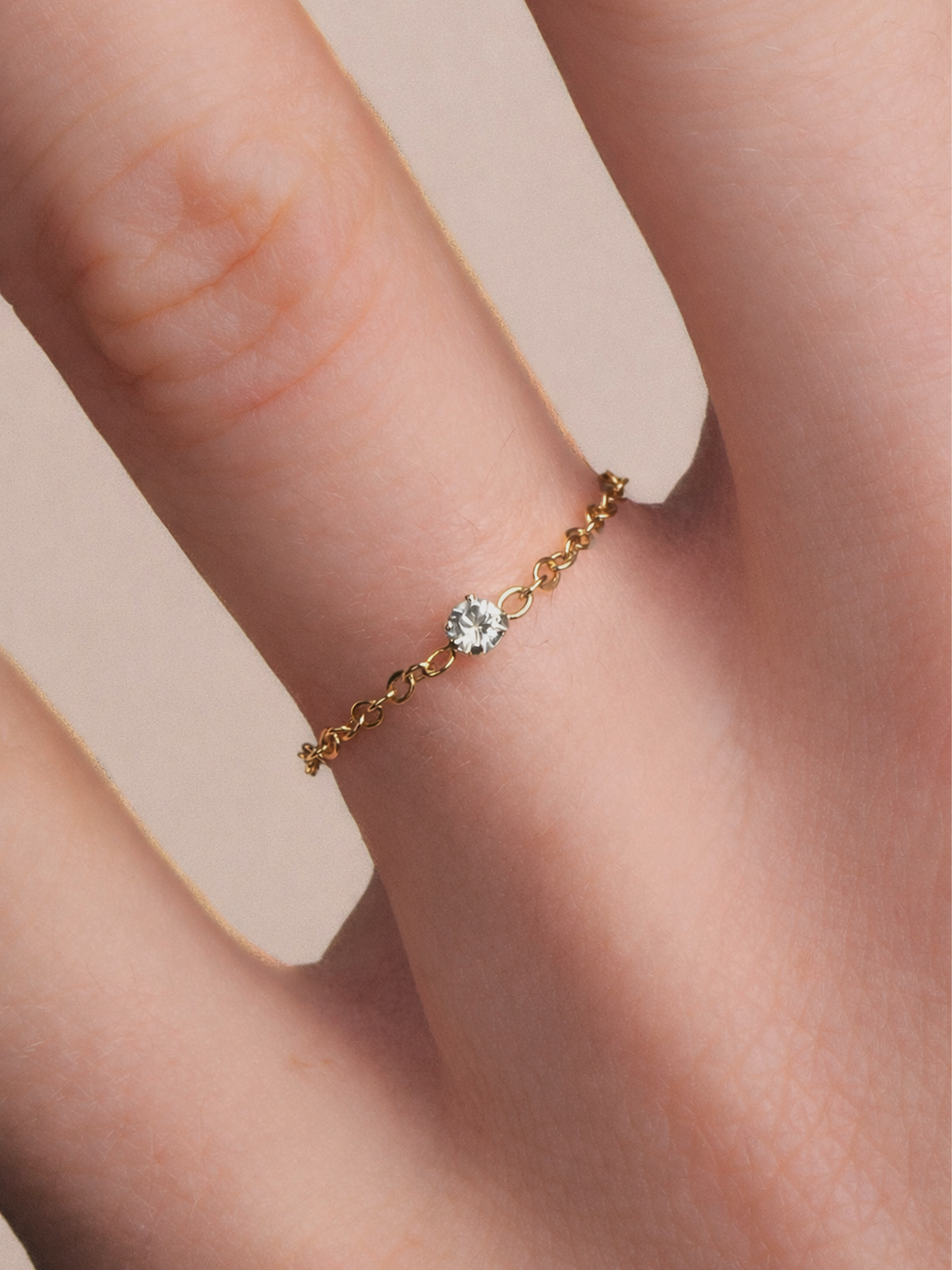 Bague chaîne Alban