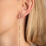 Boucle cascade de cristaux Alceste - Champagne