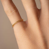 Bague chaîne Basile