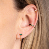 Bague d'oreille Denis - Vert