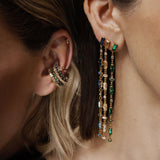 Boucle cascade de cristaux Alceste - Champagne