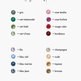 Bague chaîne Alban - Topaze