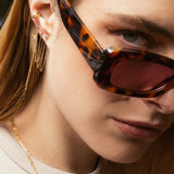 Boucles pendantes Bastien - Champagne