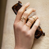 Bague ajustable Tom - Bleu