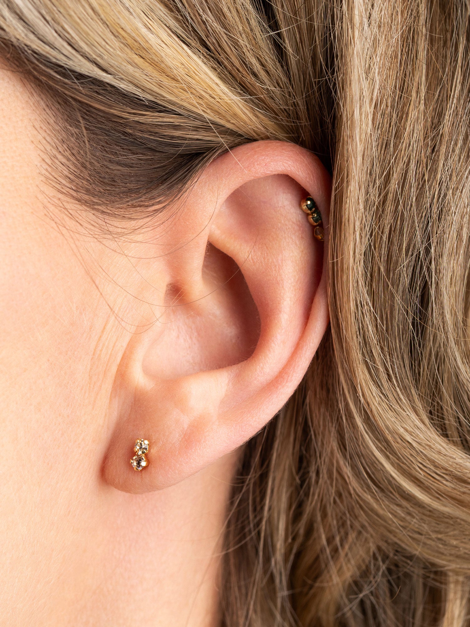 Petites puces d'oreilles brillantes April Please