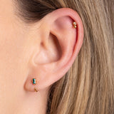 Boucles Marcel - Emeraude