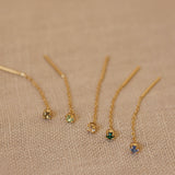 Boucles chaîne Marius - Gris