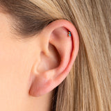 Piercing Franck - Bleu