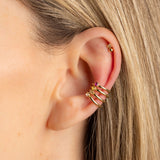 Bague d'oreille Pio - Fuchsia