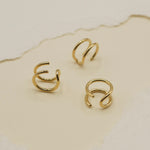 Bagues d'oreilles doubles anneaux