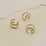 Bagues d'oreilles doubles anneaux