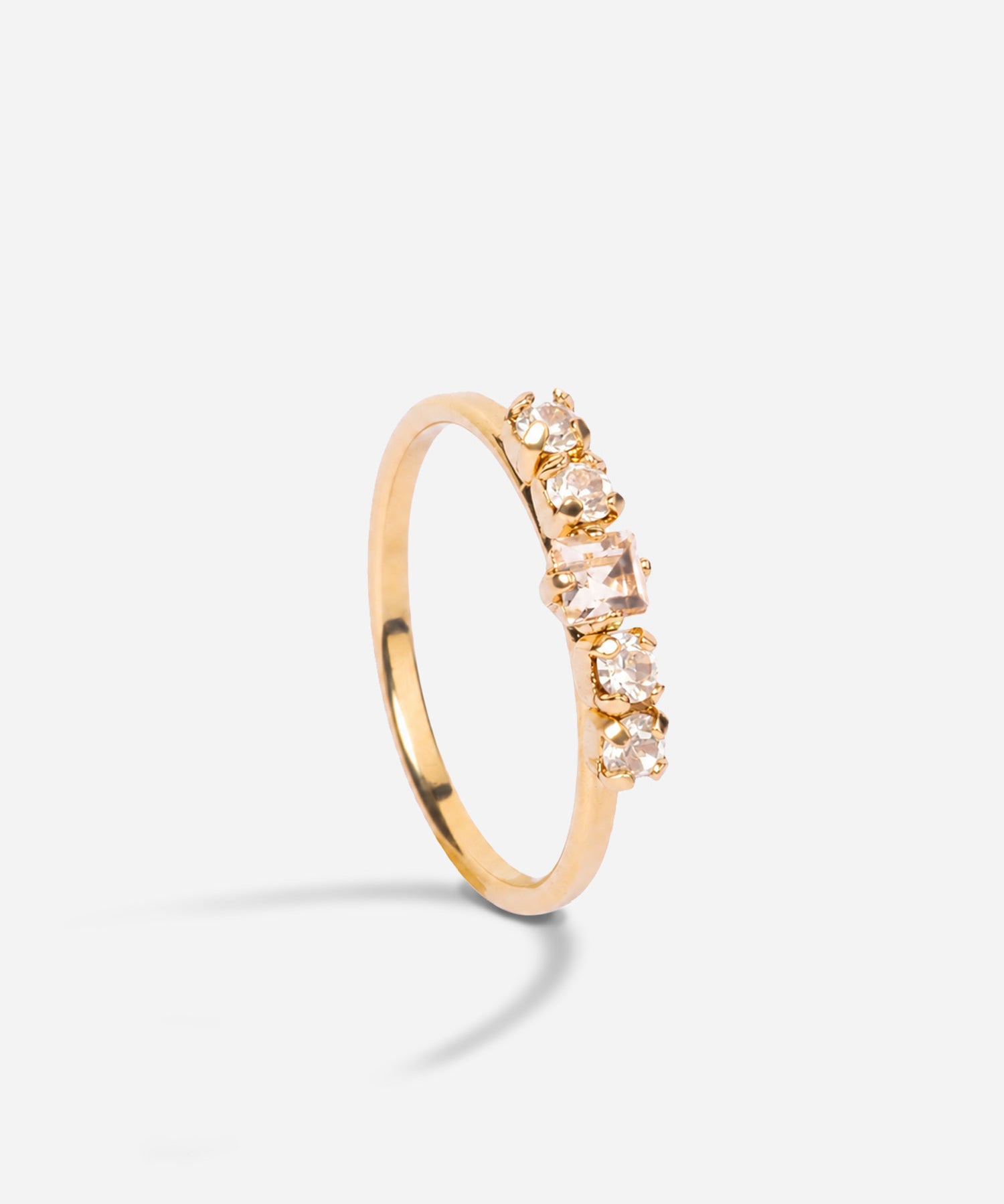 Bague pavée de cristaux April Please
